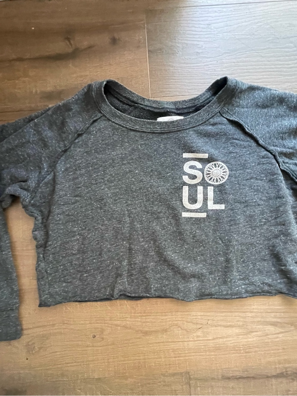 soulcycle Dark Gray 'SOUL' Graphic Sweatshirt